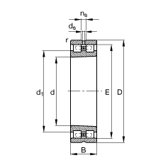 ALS NN3036-AS-K-M-SP, (j) DIN 5412-4 (bio)(zhn)Ҫߴ, ǶλS, pFףF 1:12 ɷx, ּpСď(ni)϶ƹ