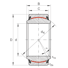 P(gun)(ji)S GE300-UK-2RS, (j) DIN ISO 12 240-1 (bio)(zhn), So(h)ɂ(c)ܷ