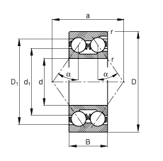 ǽ|S 3320-M, (j) DIN 628-3 ˜ʵҪߴ磬p|  = 35