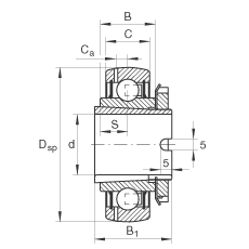 S GSH30-2RSR-B, Ȧþo׶λɂ(c) RSR ܷ